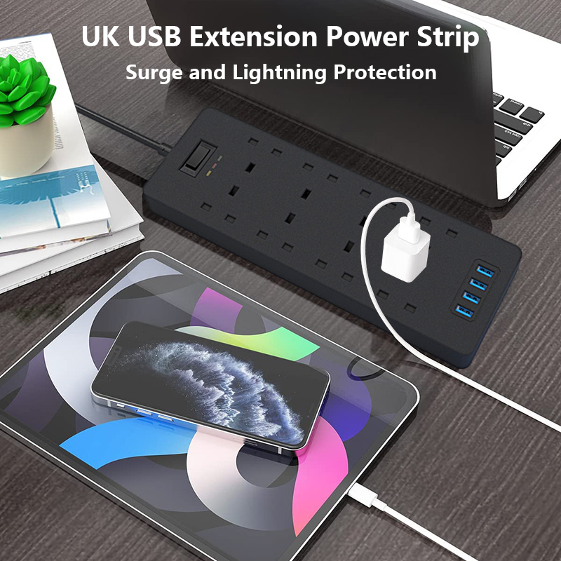 Office Mobile Power Strip Víceotvorová USB prodlužovací zásuvka